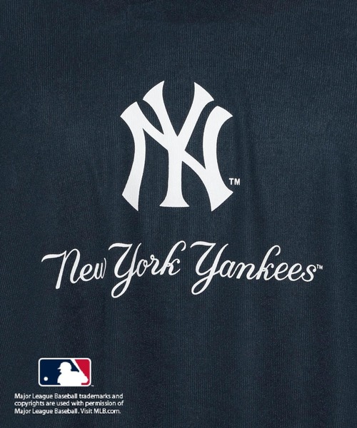 LEPSIM(レプシィム)の「MLB シアープリント5分袖T 127581(Tシャツ/カットソー・レディース・オフホワイト/ホワイト/ネイビー・FREE)」の6枚目の写真