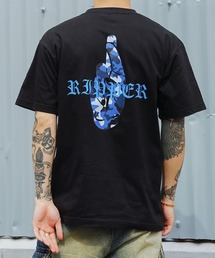 RIPPER（リッパー）の「【RIPPER】カモフラフィンガー Tシャツ / Camouflage Finger T-Shirt（Tシャツ/カットソー）」