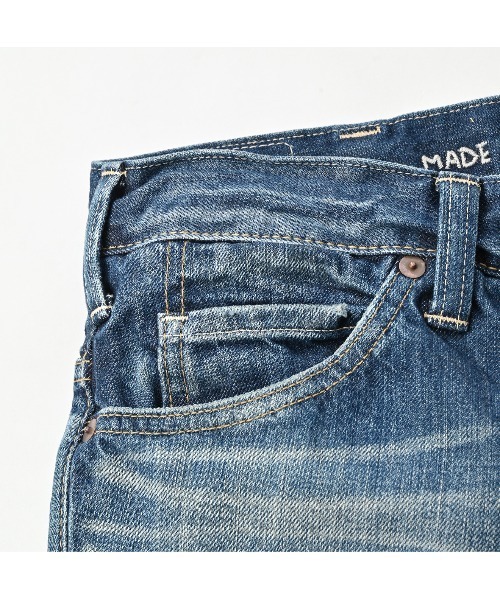 45R（フォーティファイブアール）の「ライ麦デニムのクロスビー5（焦）（デニムパンツ・レディース・ブルー系その他3・29inch/30inch/31inch/32inch/33inch/34inch/36inch）」の15枚目の写真