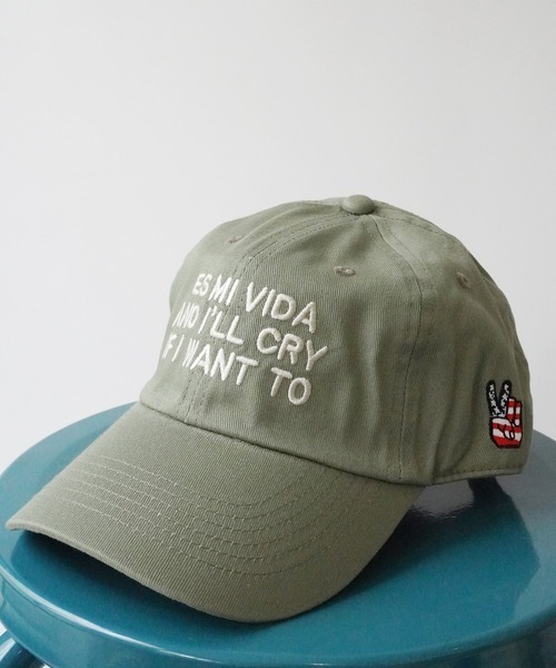 PARKS TOKYO SELECT（パークストウキョウセレクト）の「【WEEK ENDER 】刺繍ロゴ ローCAP（キャップ・メンズ・U/T/P/I/G/B/S/F/E/D/C/N/M/L/K/R/X/Q/O/J/H/A/W/V・FREE）」の7枚目の写真