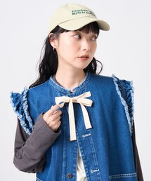 FREAK'S STORE | デニムフリルベスト(ベスト)