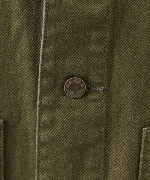 FREAK'S STORE（フリークスストア）の「デニムフリルベスト（ベスト・レディース・ブラック/ブルー/オリーブ・ﾌﾘ-）」の22枚目の写真