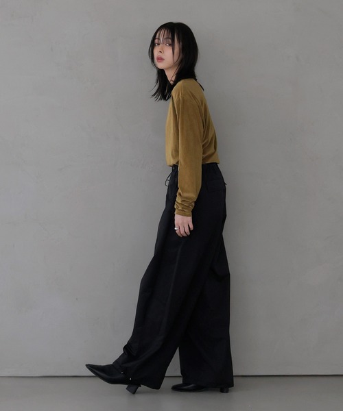 シアーベロアトップス（Tシャツ/カットソー）｜LIAN（リアン）の