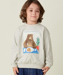 BEAMS mini | カレーベア 食品防汚 Tシャツ 2024FW（90～150cm）(Tシャツ/カットソー)
