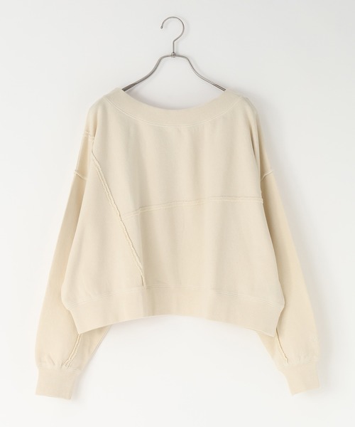 LOWRYS FARM(ローリーズファーム)の「リメイクフウウラケLS 145816(スウェット・レディース・アイボリー/グレー/チャコールグレー/グレー系その他/グレー系その他2/その他19/ホワイト/グレー系その他6/ブラック/ブラウン/ホワイト系その他6・SHORT/LONG)」の20枚目の写真