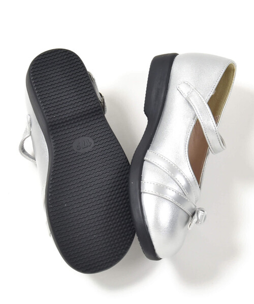 【セール】クロスリボンストラップシューズ(16～21cm)（パンプス）｜BeBe（ベベ）