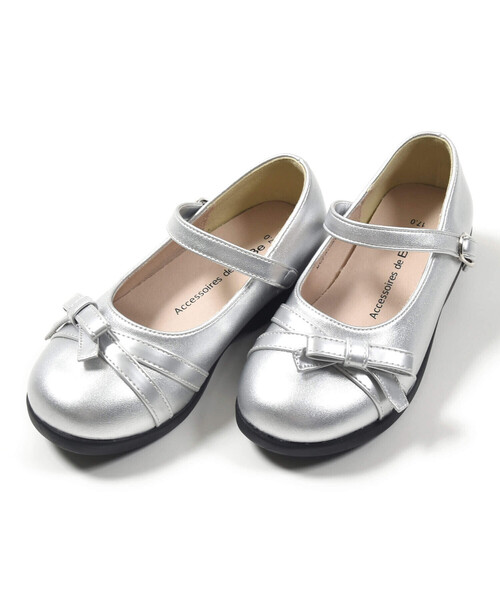 【セール】クロスリボンストラップシューズ(16～21cm)（パンプス）｜BeBe（ベベ）