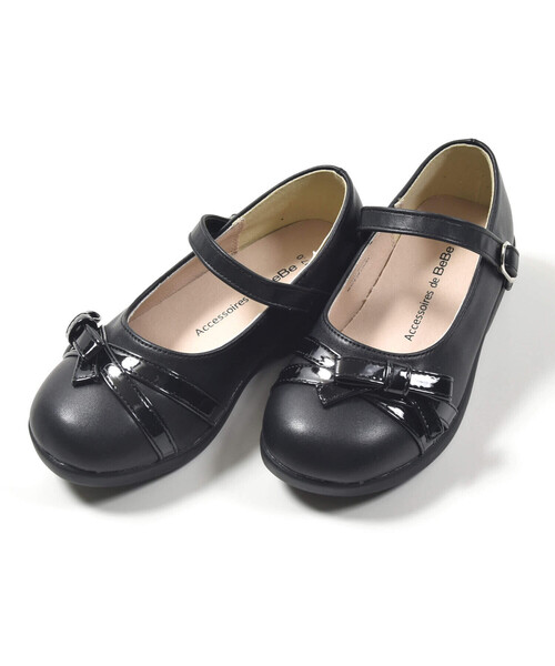 【セール】クロスリボンストラップシューズ(16～21cm)（パンプス）｜BeBe（ベベ）