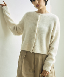 フォックスウールふわふわカーディガン