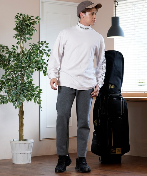 NEW ERA（ニューエラ）の「NEW ERA GOLF/ニューエラゴルフ ロンT/長袖 インナー 保温 タートルネック 14326413/14326414/14326415（Tシャツ/カットソー・メンズ・オリーブ/ブラック/オフホワイト・M/L/XL/2XL）」の15枚目の写真