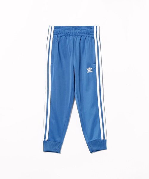 こども ビームス（コドモビームス）の「adidas / キッズ SSTトラックスーツ 2024（110～130cm）（ジャージ・キッズ・ブラック/ブルー・J120/J130/J110）」の14枚目の写真