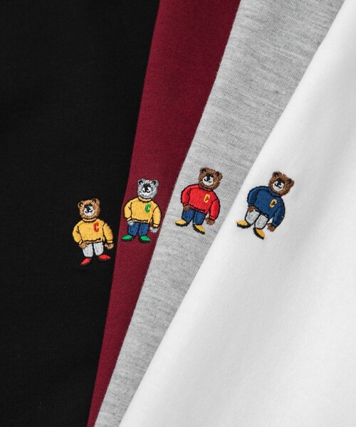 coen(コーエン)の「ワンポイントベア刺繍裏毛スウェット(スウェット・メンズ・ホワイト/ブラック/グレー/ワインレッド・S/M/L/XL)」の10枚目の写真