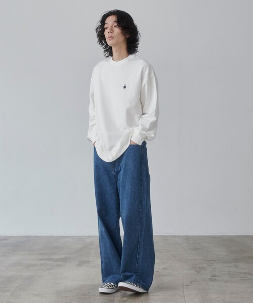 coen(コーエン)の「ワンポイントベア刺繍裏毛スウェット(スウェット・メンズ・ホワイト/ブラック/グレー/ワインレッド・S/M/L/XL)」の17枚目の写真