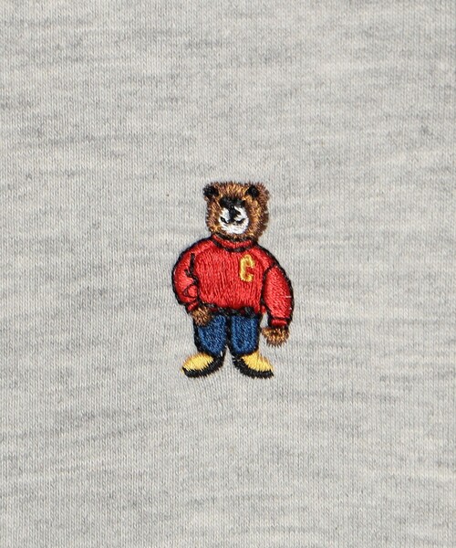 coen(コーエン)の「ワンポイントベア刺繍裏毛スウェット(スウェット・メンズ・ホワイト/ブラック/グレー/ワインレッド・S/M/L/XL)」の8枚目の写真