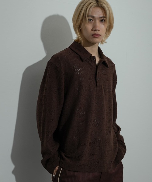 セール】シアーペイズリーポロシャツ（ポロシャツ）｜SENSE OF PLACE