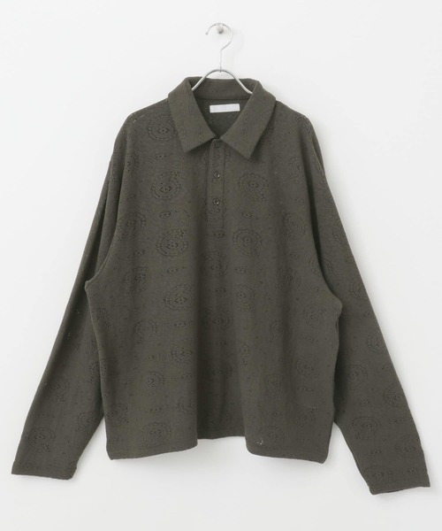 セール】シアーペイズリーポロシャツ（ポロシャツ）｜SENSE OF PLACE