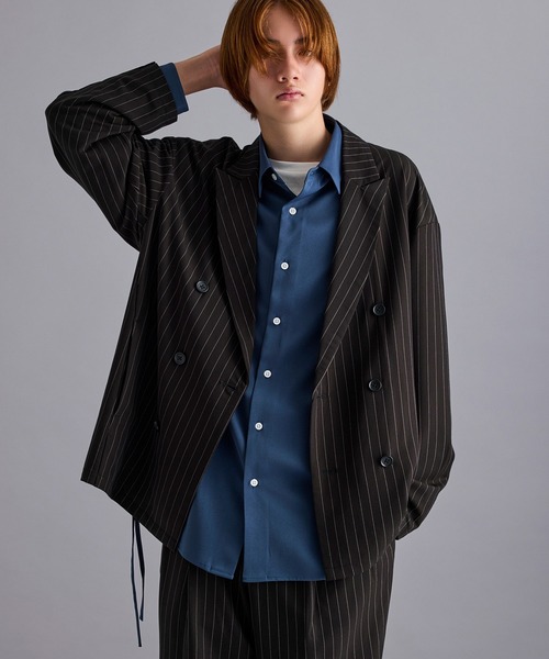 JUNRED（ジュンレッド）の「【セットアップ対応】ピンストライプ