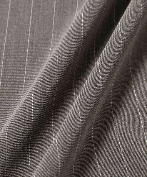 JUNRED（ジュンレッド）の「【セットアップ対応】ピンストライプダブルジャケット（テーラードジャケット・メンズ・ブラック/グレー・S/M/L）」の20枚目の写真