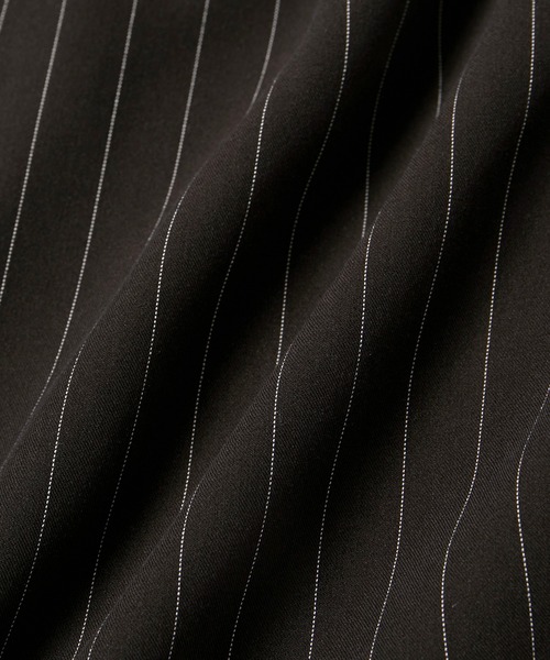 JUNRED（ジュンレッド）の「【セットアップ対応】ピンストライプダブルジャケット（テーラードジャケット・メンズ・ブラック/グレー・S/M/L）」の21枚目の写真