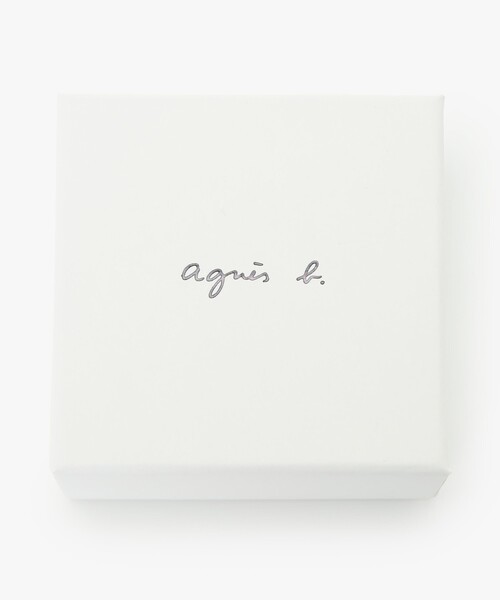 agnes b.(アニエスベー)の「ペアネックレス "Be my other half"(ネックレス・レディース・シルバー系その他・FREE)」の2枚目の写真