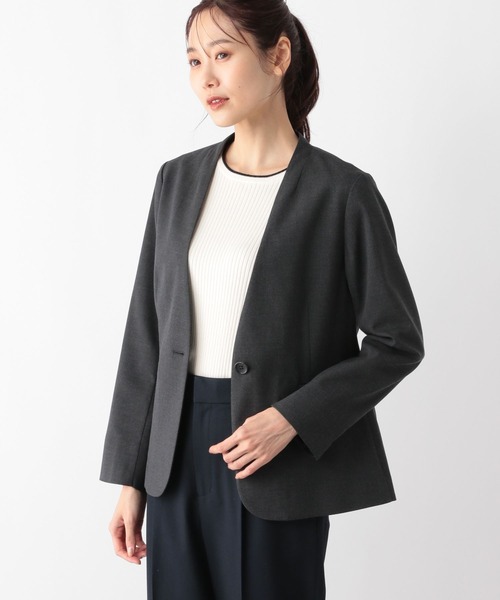 GLOBAL WORK（グローバルワーク）の「ウツクシルエットVネック