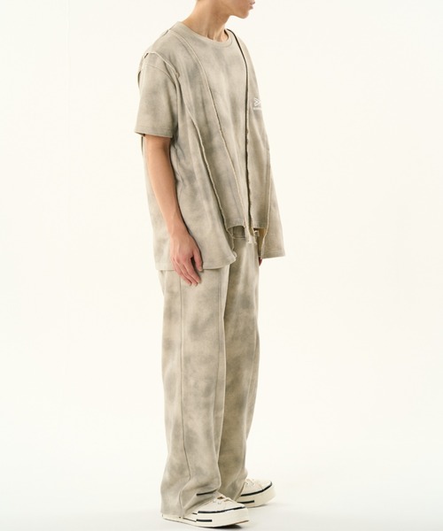 DISCOVERED(ディスカバード)の「DISCOVERED DOCKING DAMAGE WIDE SWEAT PANTS(その他パンツ・メンズ・ベージュ/ブラック・1/3)」の19枚目の写真