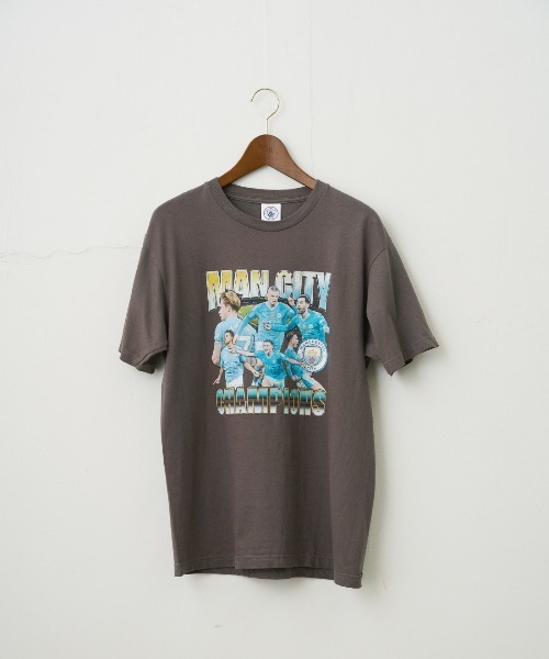 マンチェスターシティ CHAMPIONSｰTシャツ（Tシャツ/カットソー）｜Auntie Rosa（アンティローザ）