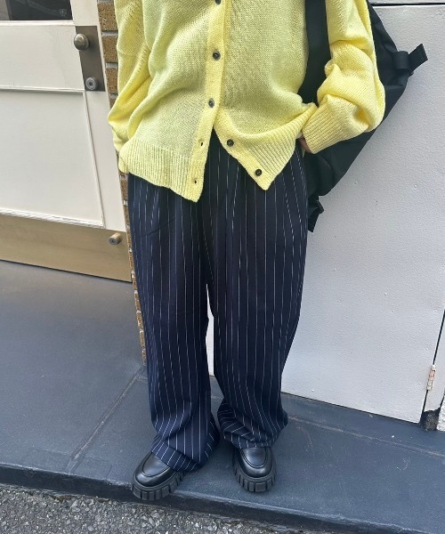 nemne store（ネンネストア）の「【keel】ストライプパンツ（その他パンツ・レディース・ネイビー/グレー・SMALL/MEDIUM）」の8枚目の写真