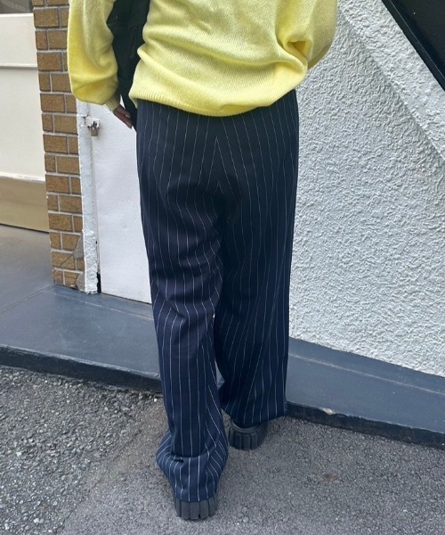 nemne store（ネンネストア）の「【keel】ストライプパンツ（その他パンツ・レディース・ネイビー/グレー・SMALL/MEDIUM）」の13枚目の写真