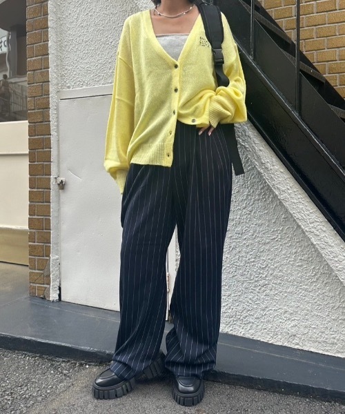 nemne store（ネンネストア）の「【keel】ストライプパンツ（その他パンツ・レディース・ネイビー/グレー・SMALL/MEDIUM）」の10枚目の写真
