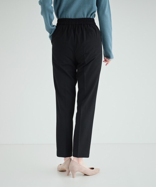 DRESKIP（ドレスキップ）の「◆【洗える】すっきりきれい見え ストレッチテーパードパンツ（その他パンツ・レディース・キャメル/ブラック系1/ブラック・02/03/04）」の14枚目の写真