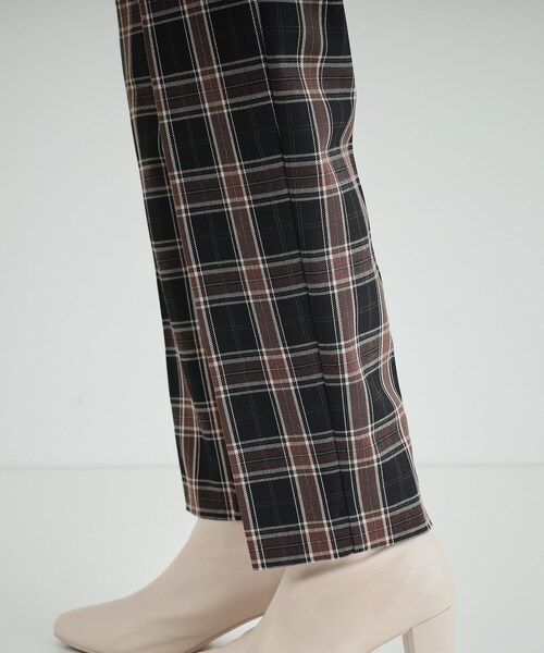 DRESKIP（ドレスキップ）の「◆【洗える】すっきりきれい見え ストレッチテーパードパンツ（その他パンツ・レディース・キャメル/ブラック系1/ブラック・02/03/04）」の22枚目の写真