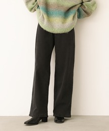 n'OrLABEL | 【機能素材】『パウダー裏起毛ストレートワイドデニムパンツ』(デニムパンツ)