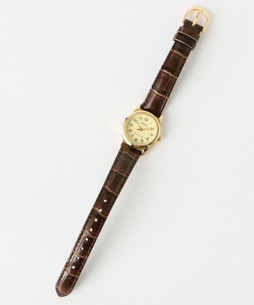 Another Edition(アナザーエディション)の「CASIO LTP V〈カシオ〉(アナログ腕時計・レディース・ブラック/ブラウン・フリー)」の4枚目の写真