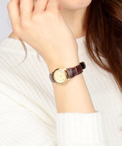 Another Edition(アナザーエディション)の「CASIO LTP V〈カシオ〉(アナログ腕時計・レディース・ブラック/ブラウン・フリー)」の11枚目の写真