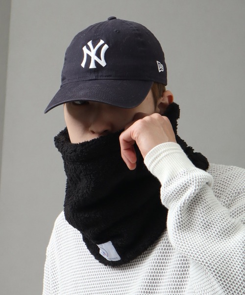 GERRY（ジェリー）の「【GERRY/ジェリー】ボアネックウォーマー（ネックウォーマー/スヌード・メンズ・ブラック/アイボリー/チャコールグレー・FREE）」の3枚目の写真