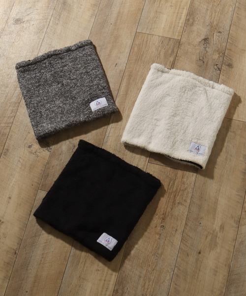 GERRY（ジェリー）の「【GERRY/ジェリー】ボアネックウォーマー（ネックウォーマー/スヌード・メンズ・ブラック/アイボリー/チャコールグレー・FREE）」の4枚目の写真