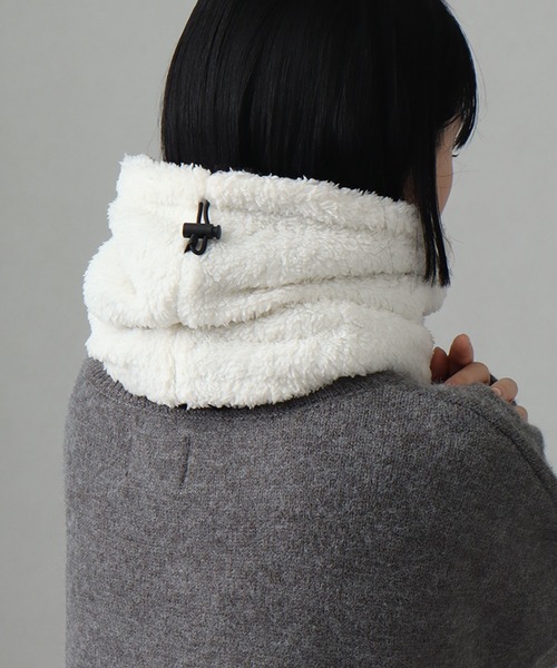 GERRY（ジェリー）の「【GERRY/ジェリー】ボアネックウォーマー（ネックウォーマー/スヌード・メンズ・ブラック/アイボリー/チャコールグレー・FREE）」の9枚目の写真