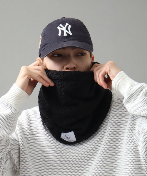 GERRY（ジェリー）の「【GERRY/ジェリー】ボアネックウォーマー（ネックウォーマー/スヌード・メンズ・ブラック/アイボリー/チャコールグレー・FREE）」の10枚目の写真