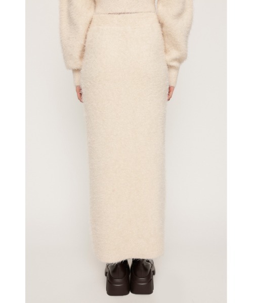 【CLANE】shaggy pencil skirt シャギーペンシルスカート CLANE】shaggy pencil skirt シャギーペンシルスカート SLY スカート