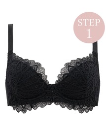 ジャスミンステップ1ブラ24A2 ブラデリス 育乳補正 補正下着