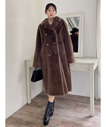 MIIA | ふわふわロングファーコート(その他アウター)