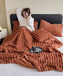 CERCA（チェルカ）の「【 somni / ソニ 】 もこもこ毛布 掛け布団   ブランケット（ブランケット）」