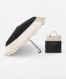 TOCCA（トッカ）の「LOGO FRILL UMBRELLA 折り畳み傘 収納バッグ付き（折りたたみ傘）」