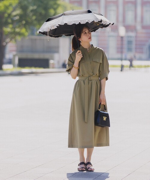 TOCCA　トッカ　5部袖ニット　BEACH PARASOL TOCCA トッカ 5部袖ニット BEACH PARASOL トップス