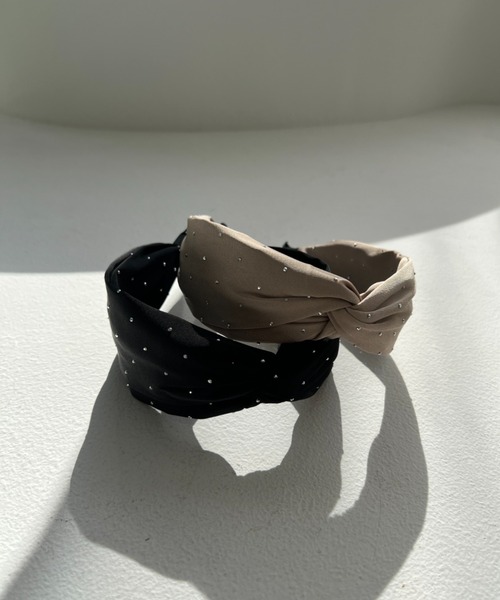 Dorry Doll（ドリードール）の「つぶつぶドットカチューシャ（カチューシャ・レディース・ブラック/ベージュ・FREE）」の19枚目の写真