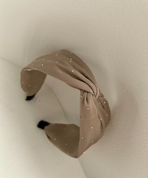 Dorry Doll（ドリードール）の「つぶつぶドットカチューシャ（カチューシャ・レディース・ブラック/ベージュ・FREE）」の18枚目の写真