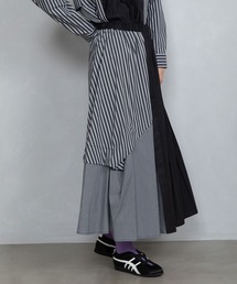 MARECHAL TERRE（マルシャルテル）の「ストライププリーツスカート（スカート）」