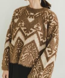 ITEMS URBANRESEARCH | フェザージャガードニット(ニット/セーター)