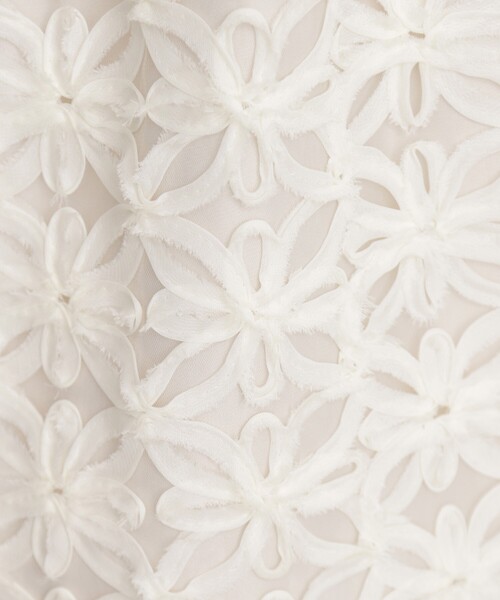 THE SHOP TK （ザ ショップ ティーケー ）の「【ONOFF活躍／セレモニー】刺繍レーススカート／洗える（スカート・レディース・アイボリー/ブラック・12/13）」の15枚目の写真